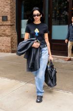 DUA LIPA in Denim Out in New York 10/01/2022