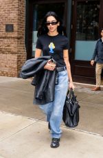 DUA LIPA in Denim Out in New York 10/01/2022