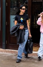 DUA LIPA in Denim Out in New York 10/01/2022