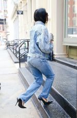 DUA LIPA in Double Denim Out in New York 09/29/2022