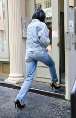 DUA LIPA in Double Denim Out in New York 09/29/2022