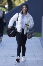 EKIN-SU CULCULOGLU Practicing for Dancing on Ice in London 10/18/2022