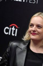 ELISABETH MOSS at The Handmaid