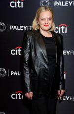 ELISABETH MOSS at The Handmaid