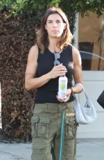 ELISABETTA CANALIS Out Shopping with Friends at Melrose Place in West Hollywood 10/10/2022