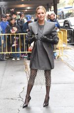 ELIZABETH BANKS Arrives at The View in New York 10/25/2022