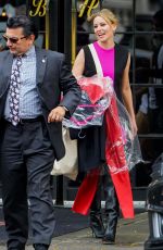 ELIZABETH BANKS Leaves Her Hotel in New York 10/25/2022