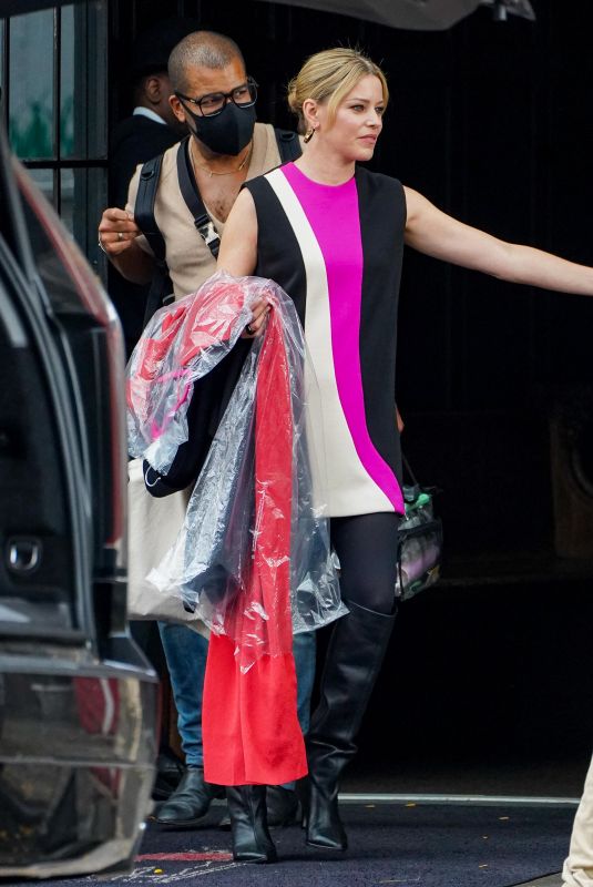 ELIZABETH BANKS Leaves Her Hotel in New York 10/25/2022