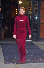 ELIZABETH BANKS Leaves The Bowery Hotel in New York 10/26/2022