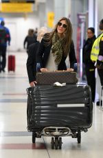 ELIZABETH HURLEY Arrives in New York 09/29/2022