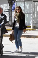 ELIZABETH HURLEY Arrives in New York 09/29/2022