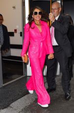 ELIZABETH HURLEY Lights Empire State Building for Breast Cancer Awareness Month in New York 10/03/2022