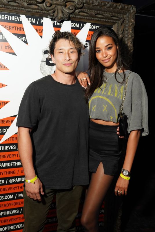 ELLA BALINSKA at a Private Event at Kendrick Lamar Concert Hosted by Pair of Thieves in Los Angeles 09/15/2022