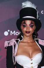 ELLA BALINSKA at Darren Dzienciol Carn*evil Halloween Party in Los Angeles 10/29/2022