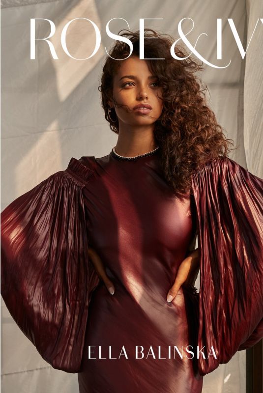 ELLA BALINSKA for Rose & Ivy Journal, October 2022