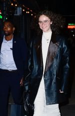ELLA EMHOFF Out for Dinner at Carbone in New York 10/26/2022
