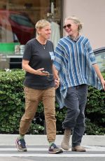 ELLEN DEGENERES and PORTIA DE ROSSI Out in Santa Barbara 10/15/2022