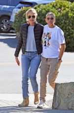 ELLEN DEGENERES and PORTIA DE ROSSI Out in Santa Barbara 10/26/2022