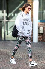 ELLIE TAYLOR Heading to Strictly Come Dancing Rehersal in London 10/21/2022
