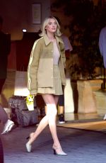 ELSA HOSK Arrives at Lacoste Event in West Hollywood 10/06/2022