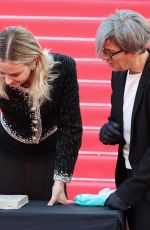 EMILY BLUNT at Handprint Ceremony at Palais des Festivals et des Congresses in Cannes 10/16/2022
