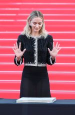 EMILY BLUNT at Handprint Ceremony at Palais des Festivals et des Congresses in Cannes 10/16/2022