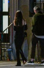 EMILY RATAJKOWSKI and DJ Orazio Rispo Night Out in New York 10/14/2022