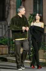 EMILY RATAJKOWSKI and DJ Orazio Rispo Night Out in New York 10/14/2022