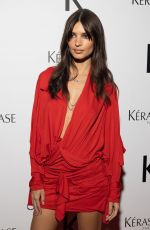 EMILY RATAJKOWSKI at Kerastase Pop Party Photocall in Paris 10/20/2022