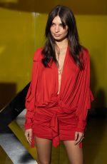 EMILY RATAJKOWSKI at Kerastase Pop Party Photocall in Paris 10/20/2022