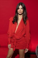 EMILY RATAJKOWSKI at Kerastase Pop Party Photocall in Paris 10/20/2022