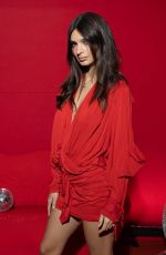 EMILY RATAJKOWSKI at Kerastase Pop Party Photocall in Paris 10/20/2022