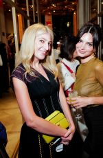 EMILY RATAJKOWSKI at Tory Burch and Sarah Hoover Celebrate What Shall I Wear? in New York 10/11/2022