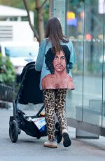 EMILY RATAJKOWSKI Out with Her Son and Dog in New York 10/16/2022