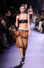 EMILY RATAJKOWSKI Walks Runway at Miu Miu Fashion Show in Paris 10/04/2022