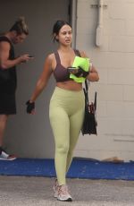 EMILY TOSTA Leaves a Gym in Los Angeles 10/11/2022