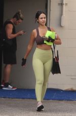 EMILY TOSTA Leaves a Gym in Los Angeles 10/11/2022