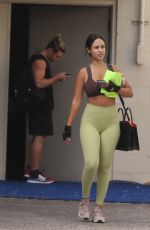 EMILY TOSTA Leaves a Gym in Los Angeles 10/11/2022
