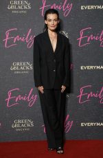 EMMA AMCKEY at Emily Premiere in London 10/04/2022