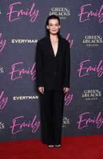 EMMA AMCKEY at Emily Premiere in London 10/04/2022
