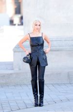 EMMA CHAMBERLAIN Arrives at Louis Vuitton SS23 Fashion Show in Paris 10/04/2022
