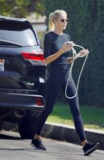 EMMA HERNAN Leaves Her Hollywood Hills Home 10/13/2022