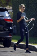 EMMA HERNAN Leaves Her Hollywood Hills Home 10/13/2022