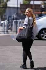 EMMA SLATER Arrives at DWTS Studio in Los Angeles 09/29/2022