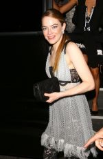 EMMA STONE Arrives at 2nd Annual Academy Museum Gala Afterparty in West Hollywood 10/15/2022