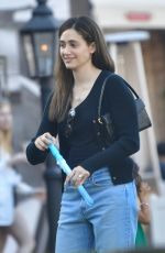 EMMY ROSSUM in Denim Out in Los Angeles 10/19/2022