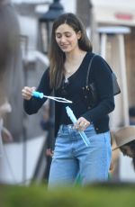 EMMY ROSSUM in Denim Out in Los Angeles 10/19/2022