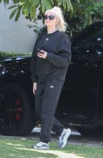 ERIKA JAYNE Arrives at Her Home in Los Angeles 09/30/2022