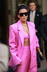 EVA LONGORIA Leaves Mandarin Oriental Hotel in Paris 09/30/2022