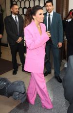 EVA LONGORIA Leaves Mandarin Oriental Hotel in Paris 09/30/2022